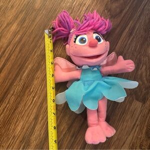3/$15 😻 Sesame Street Abby Cadabby 9” pink plush toy stuffed doll fairy Muppet